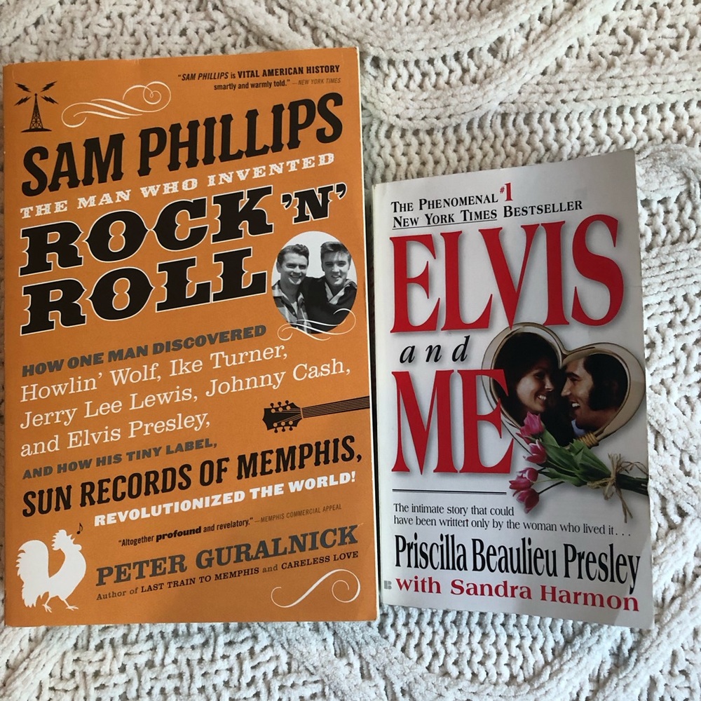 Elvis And Me book by Priscilla Presley and Sun Records book